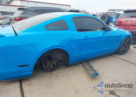2013 Ford Mustang Gt Premium from USA, damaged, VIN 1ZVBP8CF5D5220291
